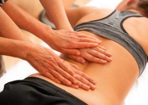 massage de dos